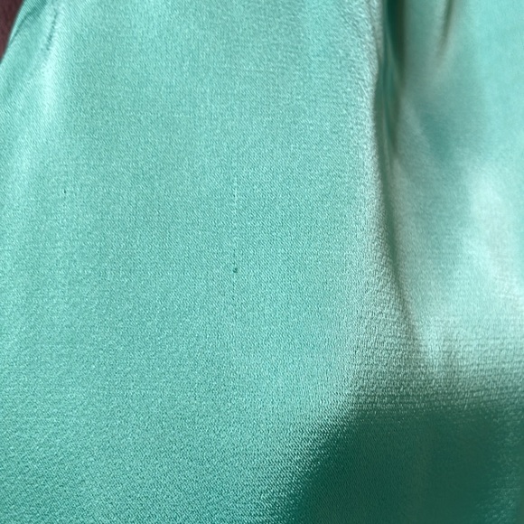 Strut & Bolt Ruffle Your Feather Halter Dress Turquoise Size Medium NWT - Picture 15 of 15